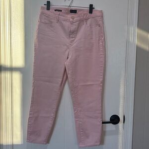 Talbots Light Pink Cropped Jegging - Woman’s 10